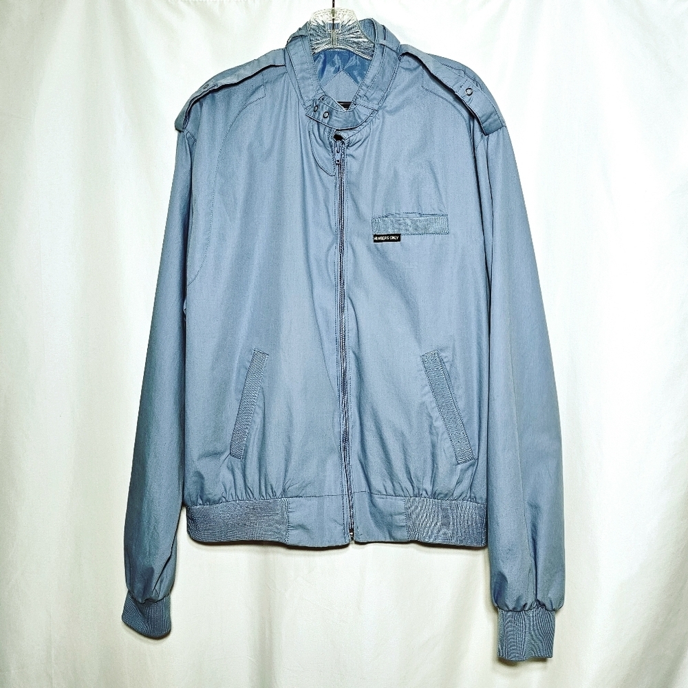 Vintage 80's Knightsbridge For Men Members Only Zip-up Jacket Size Large